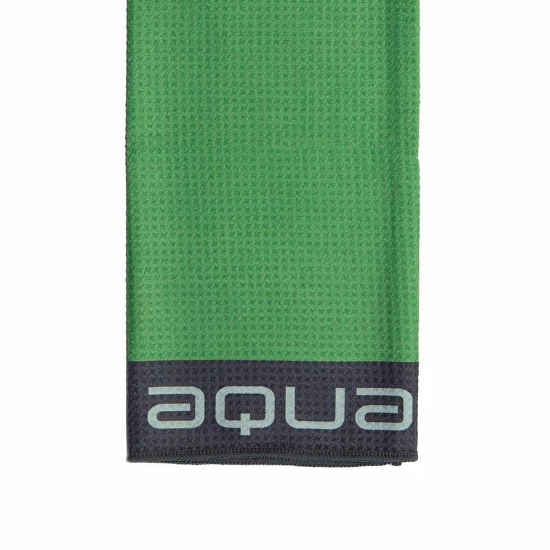 Big Max Aqua Trifold Golfhandtuch, grün