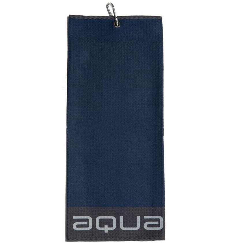 Big Max Aqua Trifold Golfhandtuch, dunkelblau