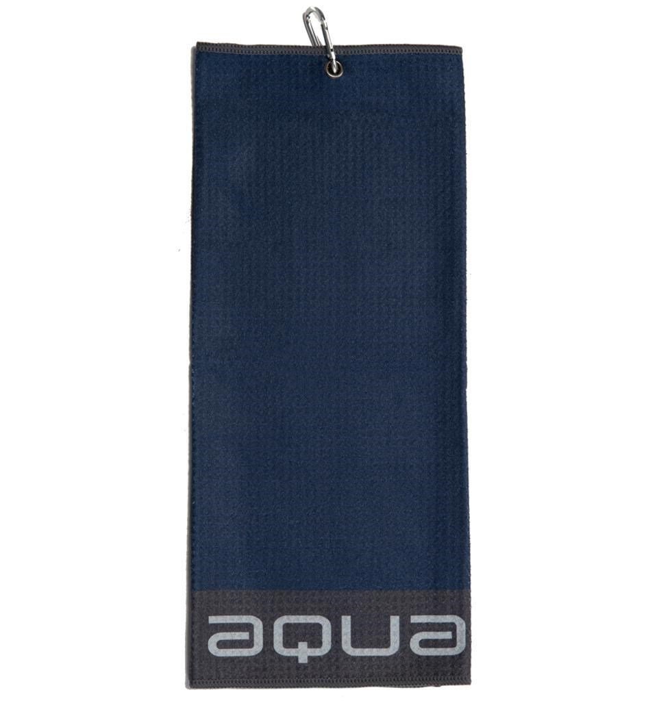 Big Max Aqua Trifold Golfhandtuch, dunkelblau