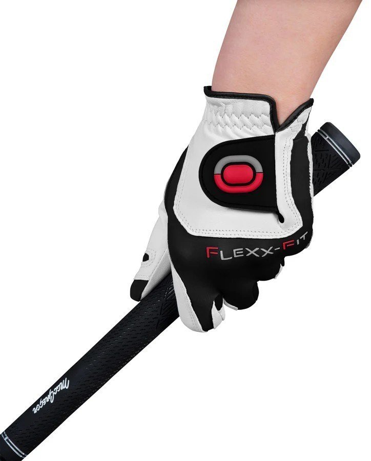 Zoom Tour Herren Handschuh, weiss/schwarz/rot, oversize