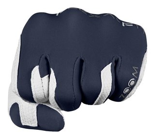 Zoom Weather Herren Handschuh, weiss/dunkelblau