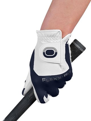 Zoom Weather Herren Handschuh, weiss/dunkelblau
