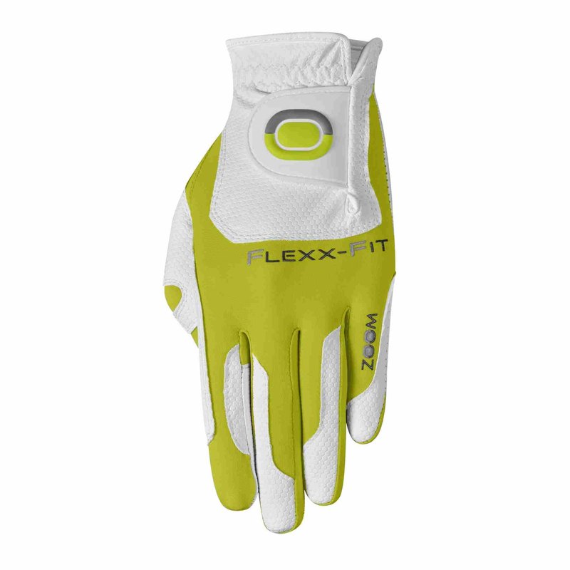 Zoom Weather Herren Handschuh, weiss/limette
