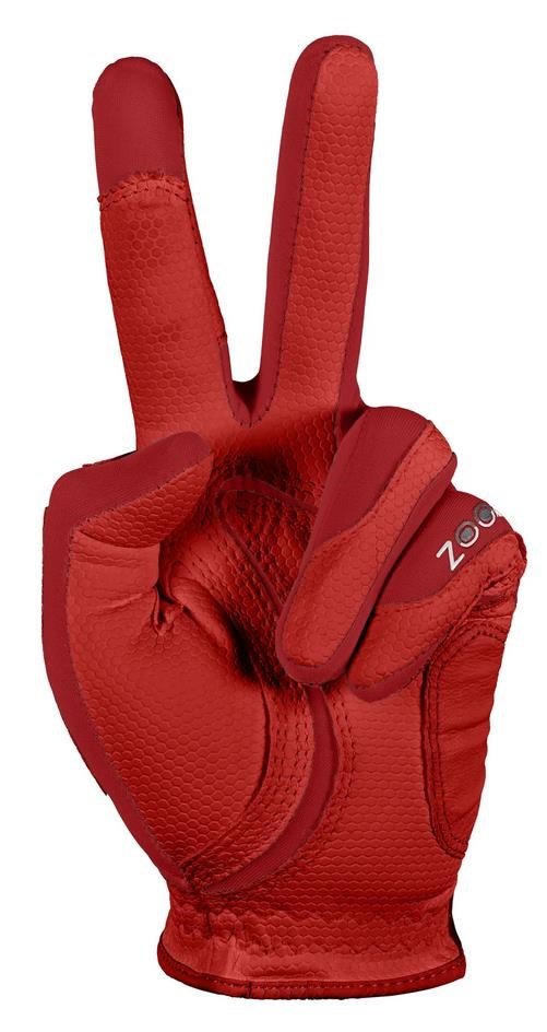 Zoom Weather Herren Handschuh, rot