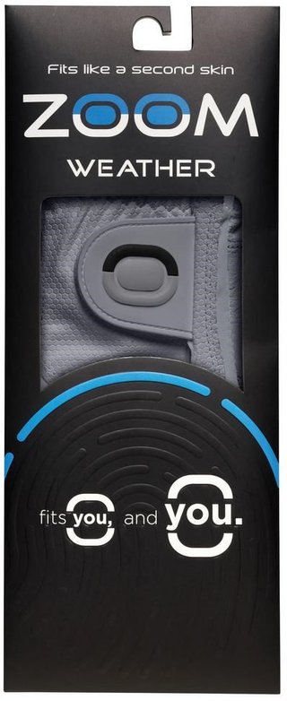 Zoom Weather Herren Handschuh, grau