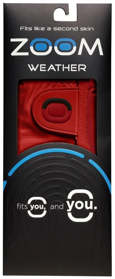 Zoom Weather Damen Handschuh, rot