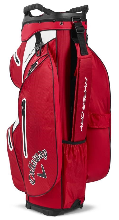 Callaway Hyper Dry Cartbag, rot/weiss