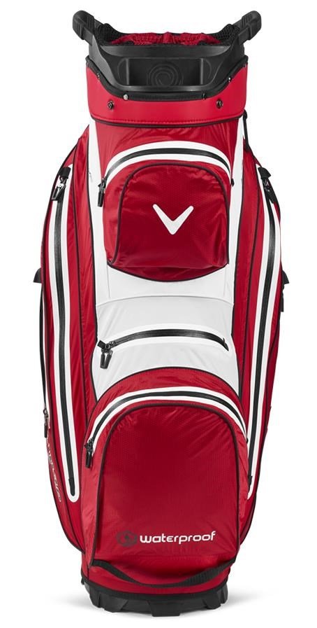 Callaway Hyper Dry Cartbag, rot/weiss