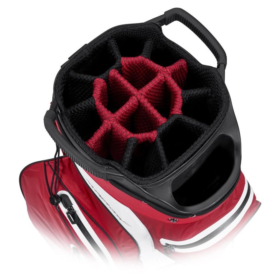 Callaway Hyper Dry Cartbag, rot/weiss