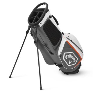 Callaway Chev Standbag, weiss/grau/orange