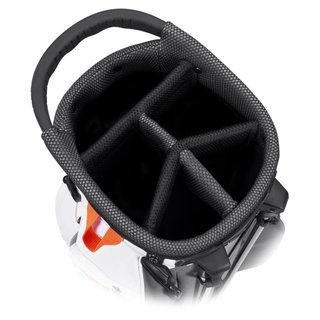 Callaway Chev Standbag, weiss/grau/orange
