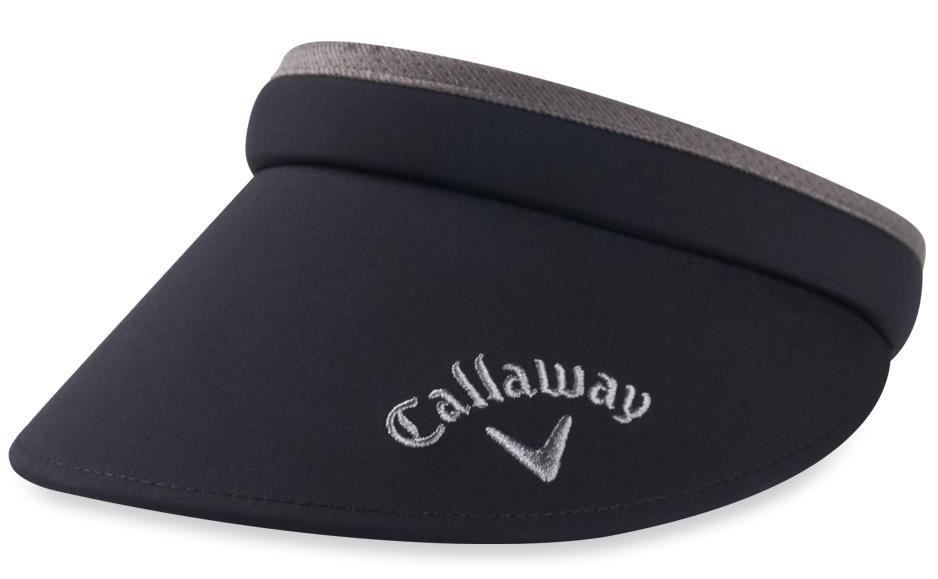 Callaway Clip Damen Visor, Schwarz