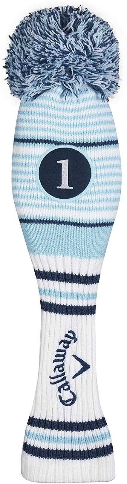 Callaway Pom Pom Driver Headcover, weiss/blau