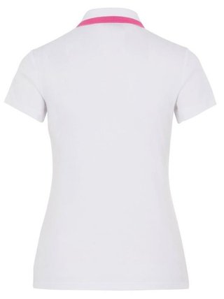 J.Lindeberg Alve Cotton Damen Poloshirt, weiss
