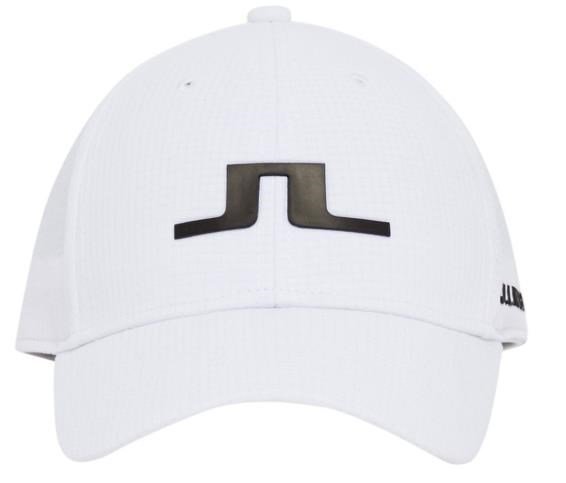 J.Lindeberg Caden Tech Mesh Golfkappe, Weiß