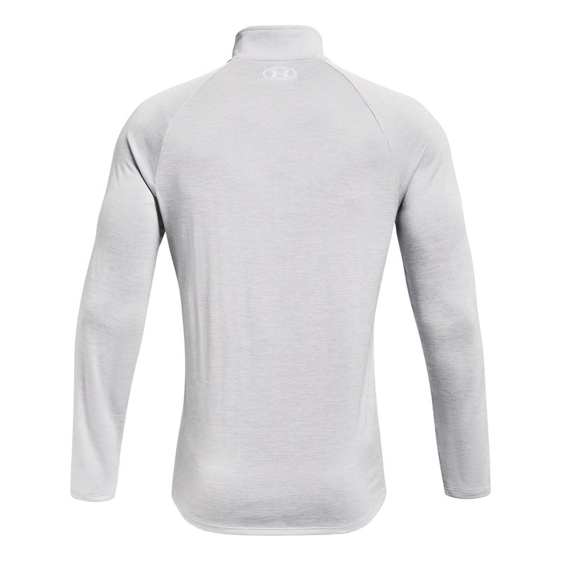 Under Armour Tech 2.0 1/2 Zip Herren Poloshirt, grau