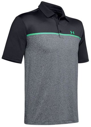 Under Armour Playoff 2.0 Herren Poloshirt, schwarz/grau