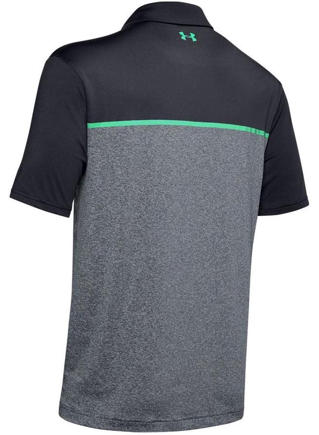 Under Armour Playoff 2.0 Herren Poloshirt, schwarz/grau