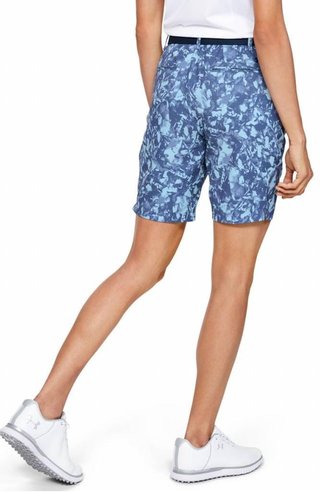 Under Armour Links Printed Damen Golf Shorts, blau