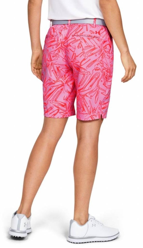 Under Armour Links Printed Damen Golf Shorts, rosa
