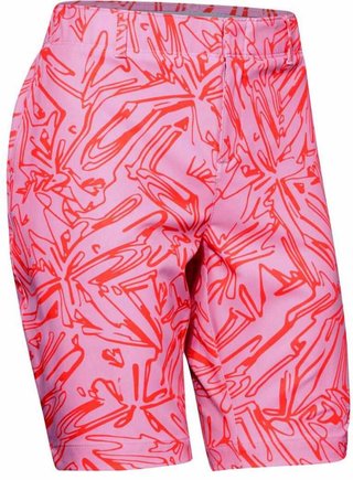 Under Armour Links Printed Damen Golf Shorts, rosa