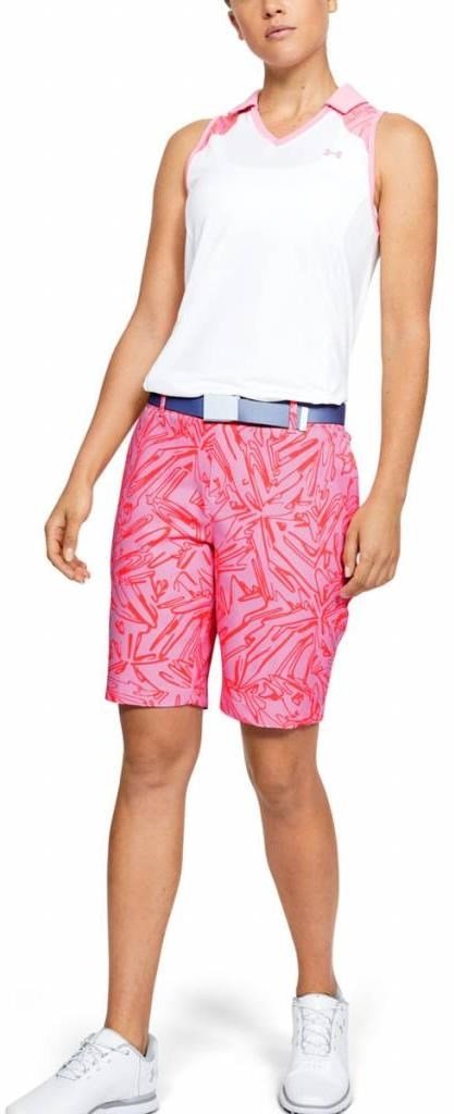 Under Armour Links Printed Damen Golf Shorts, rosa