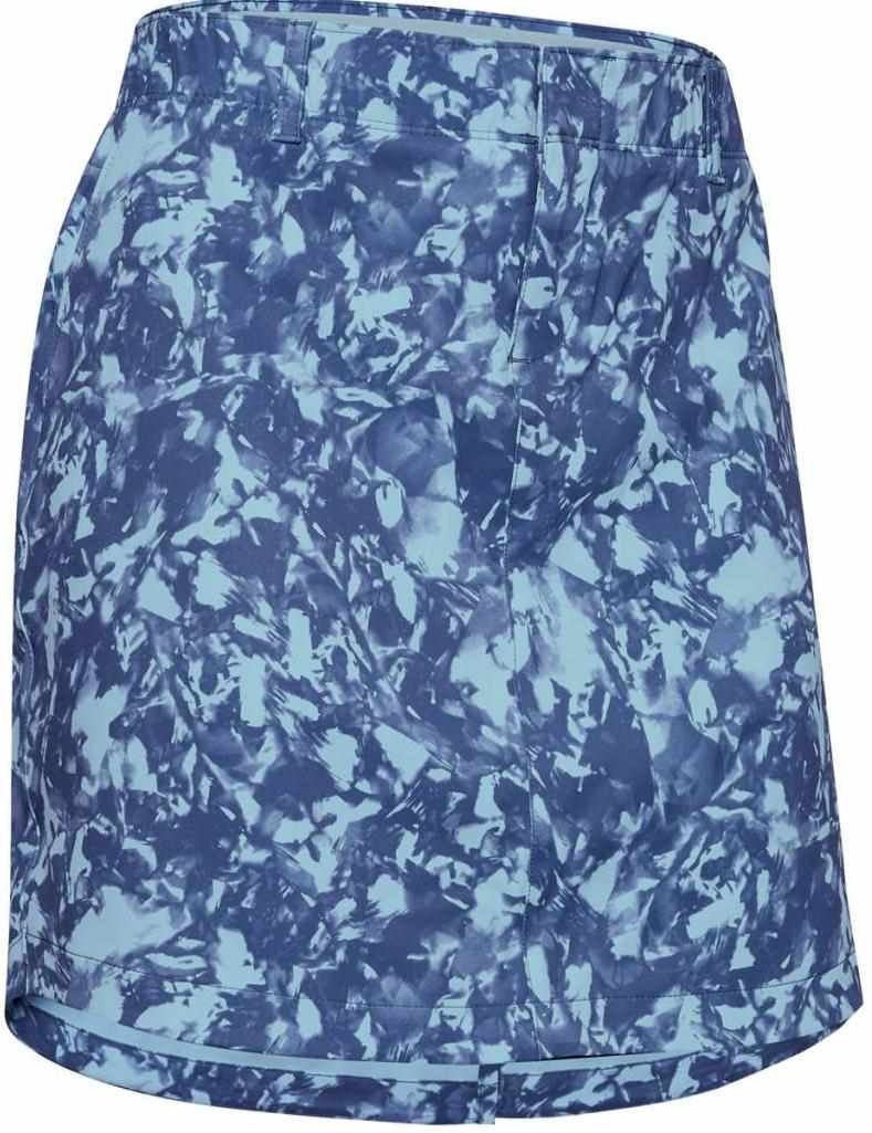 Under Armour Links Woven Printed Skort Damen Golfrock, blau