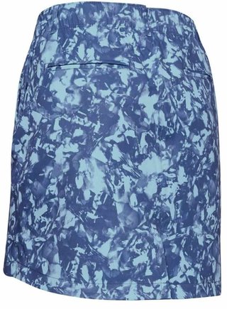 Under Armour Links Woven Printed Skort Damen Golfrock, blau