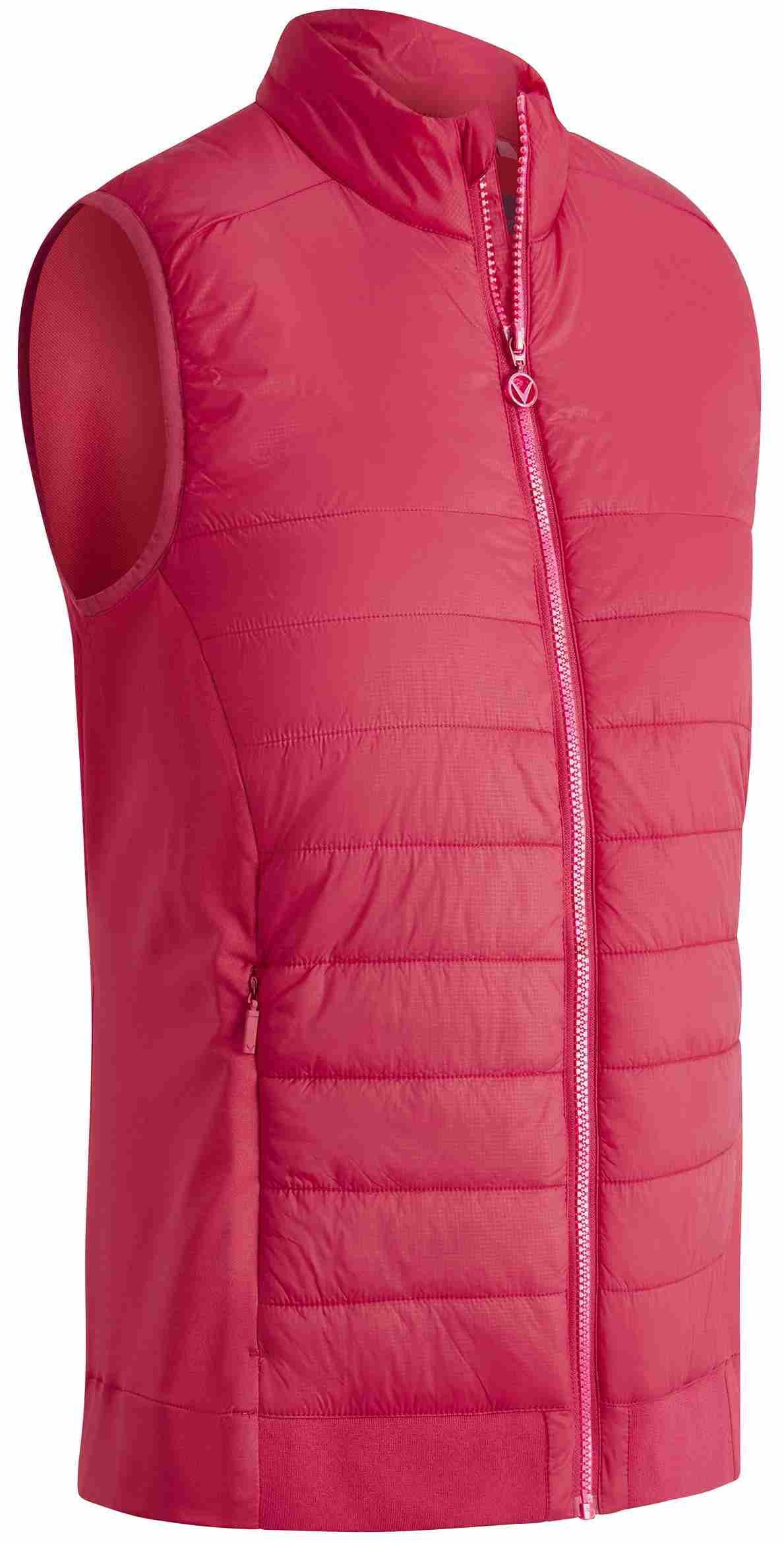 Callaway Lightweight Quilted Damen Weste, rosa