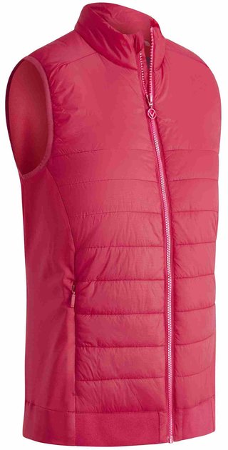 Callaway Lightweight Quilted Damen Weste, rosa
