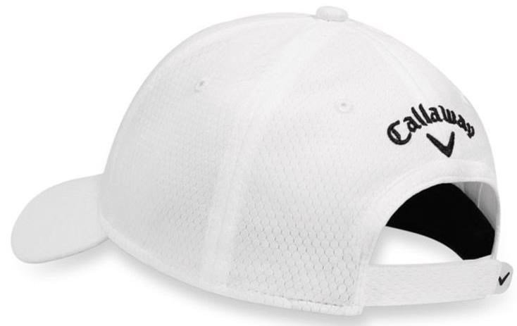 Callaway Front Crested Structured Damen Cap, weiss