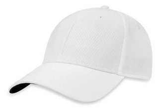 Callaway Front Crested Structured Damen Cap, weiss