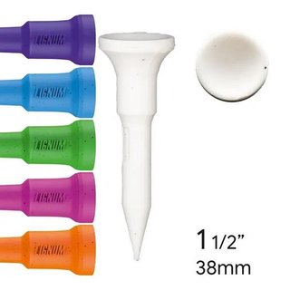Lignum Tee Ecoline Plastiktees 38mm, 16Stk., neon mix