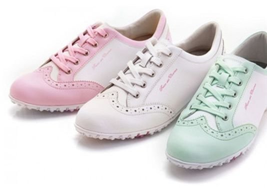 Duca Del Cosma Mila Damen Golfschuhe, weiß/milky green