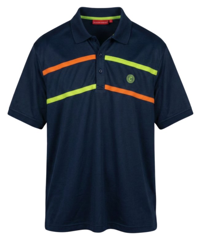 Duca Del Cosma Clint Herren Polo, dunkelblau
