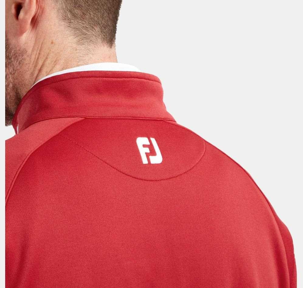 FootJoy Chill-Out Herren Sweatshirt, rot