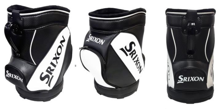 Srixon DEN Caddybag, weiss/schwarz