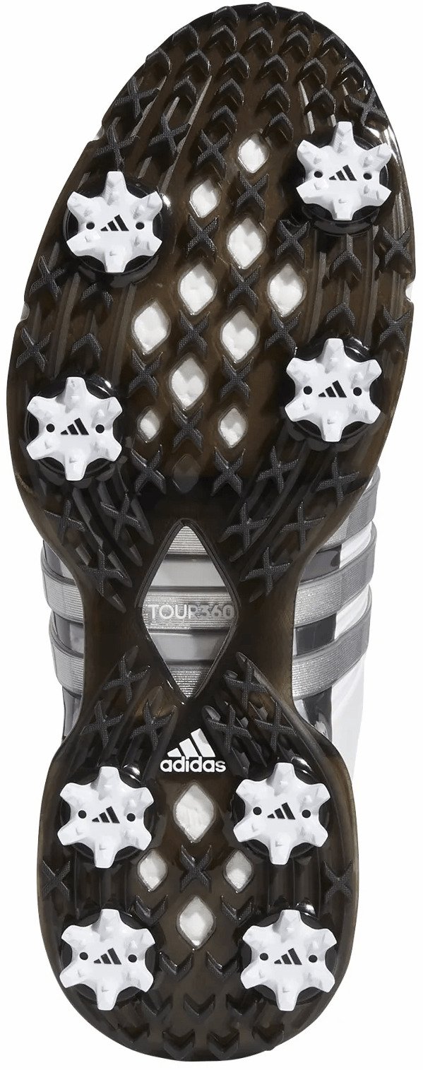 adidas Tour360 XT Herren Golfschuhe, weiss/silber