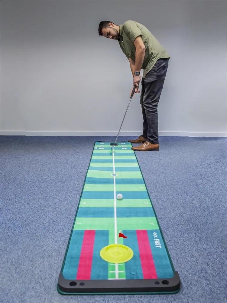 Longridge 4 Speed Track Puttingmatte, 3m