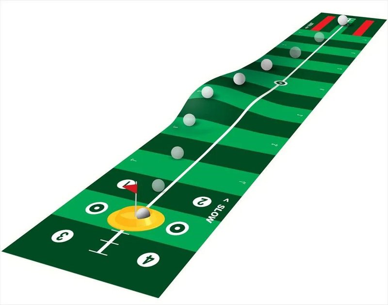 Longridge 4 Speed Track Puttingmatte, 3m