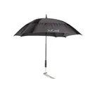 JuCad Teleskop-Golfschirm 68" Windproof mit Schirmstift, schwarz