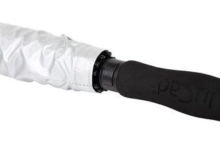 JuCad Golfschirm UV Automatik, silber