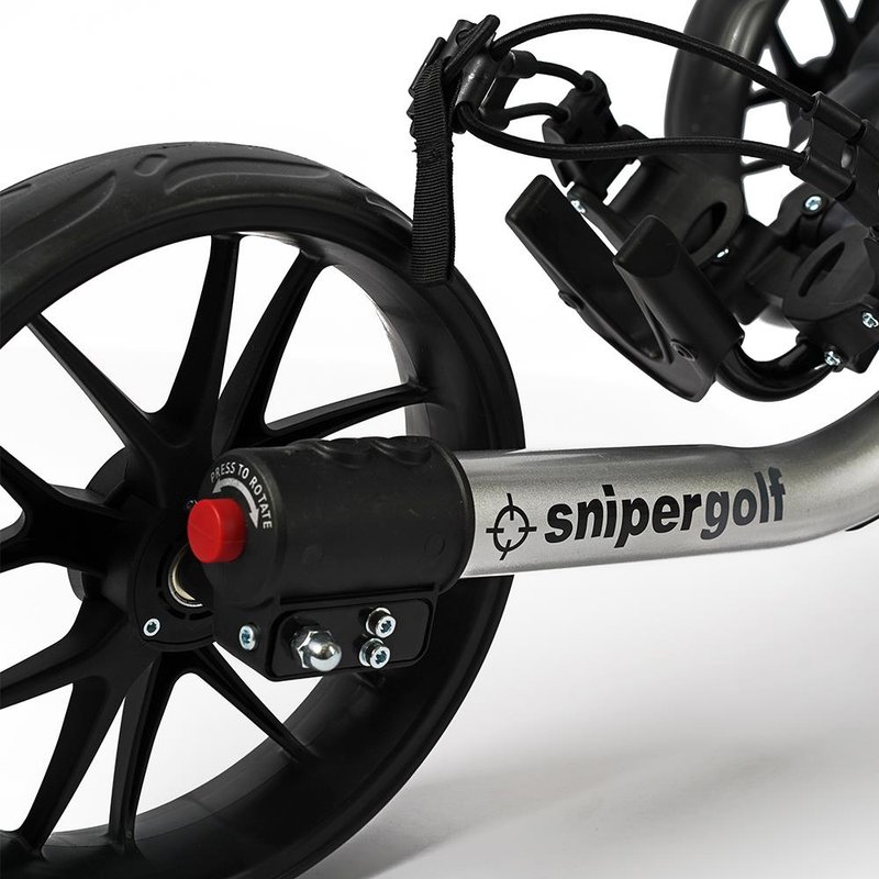 Caddytek Sniper Golf Trolley, silber