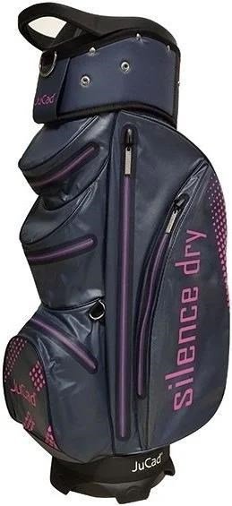 JuCad Silence Dry Cartbag, dunkelblau/pink