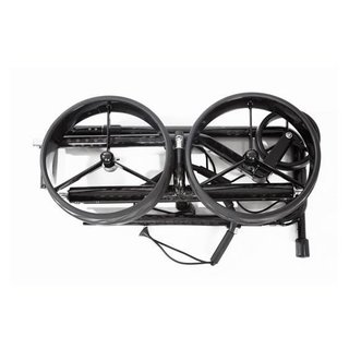JuCad Carbon Travel 2.0 Elektrotrolley, schwarz/grün, 45+ Batterie