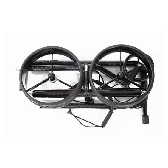JuCad Carbon Travel 2.0 Elektrotrolley, schwarz/grün, 45+ Batterie