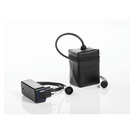 JuCad Carbon Travel 2.0 Elektrotrolley, schwarz/grün, 45+ Batterie