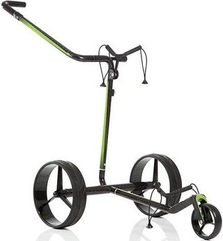 JuCad Carbon Travel 2.0 Elektrotrolley, schwarz/grün, 45+ Batterie