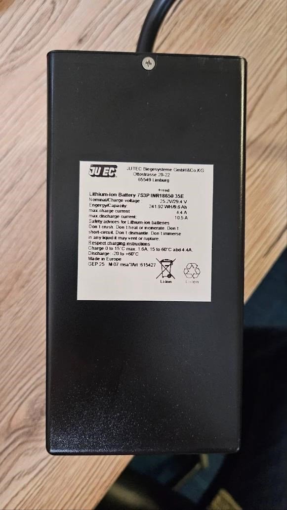 JuCad Lithium-Ion Powerpack 1.0 48V