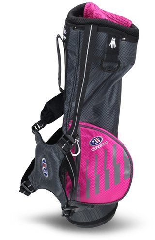 2022 U.S. Kids UL39 (99 cm) WT30-S Junior Standbag, grau/rosa